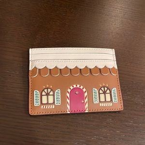Kate Spade Gingerbread cardholder new in box